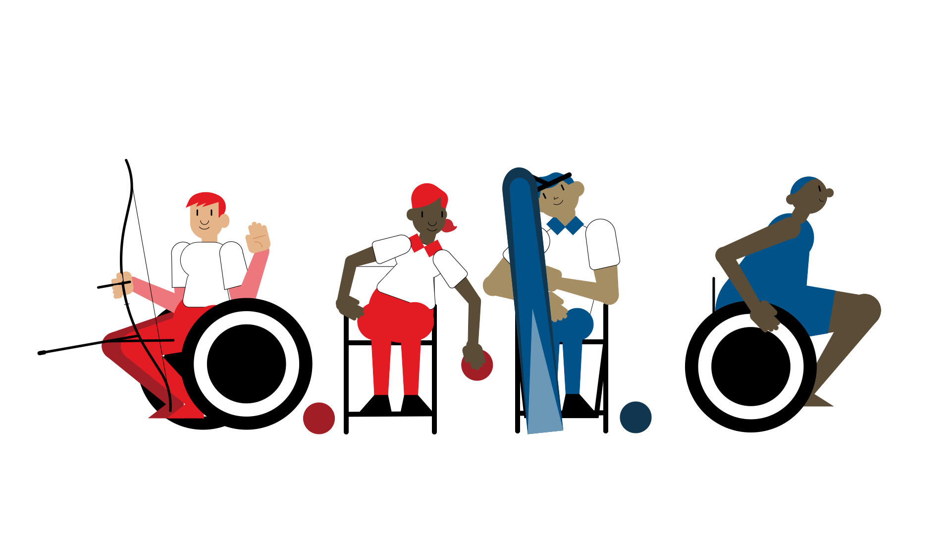 Paralympic characters 1